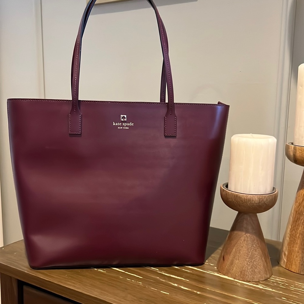 Kate Spade Maroon Tote